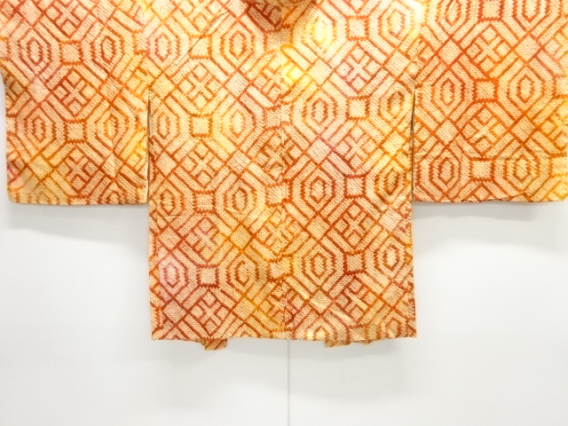 本総絞り抽象模様羽織